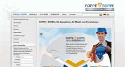 Desktop Screenshot of foppe.de